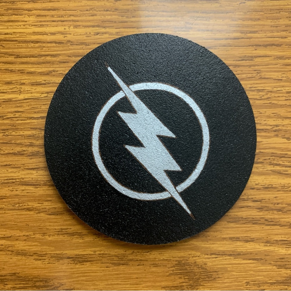 Arrowverse Professor Zoom Painted Cork Coaster